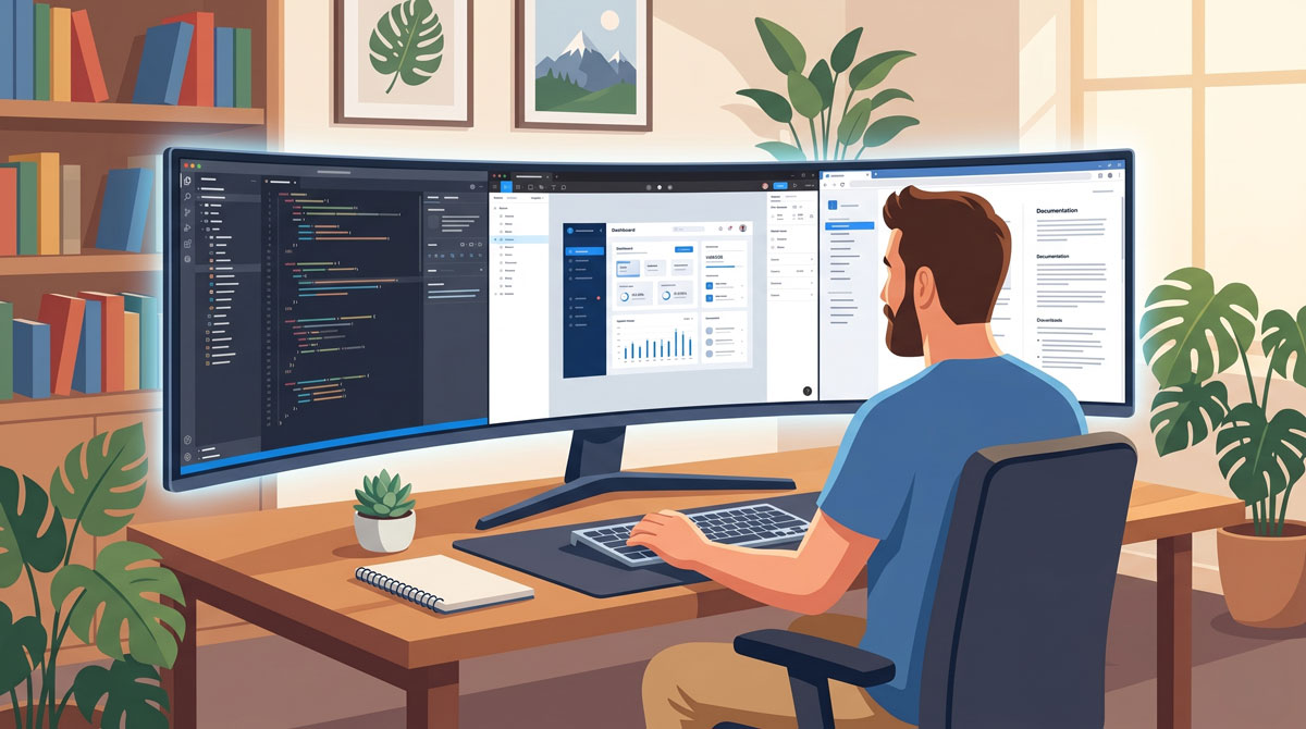 Ultra-Wide Productivity: Why Developers and Designers are Moving to 21:9 Monitors